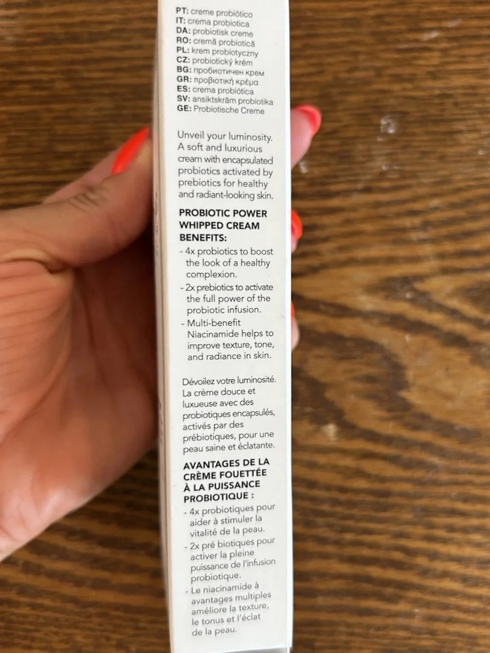 SATURDAY SKIN Pretty Pop Probiotic Power Whipped Cream 40mL/1.52 oz NEW in Box